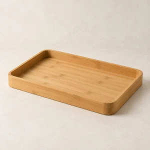 Bamboo Bedside Tray — unbranded product