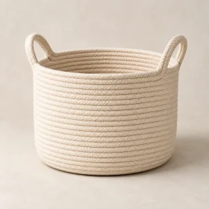 Cotton Rope Storage Basket — unbranded product