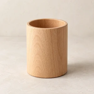 Beechwood Pen Cup — unbranded product